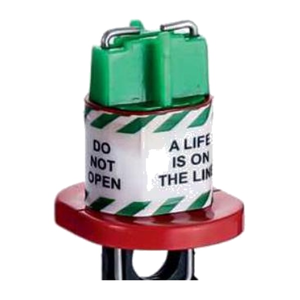 IND-CBL-56 Pin In Circuit Breaker Lockout (Green)