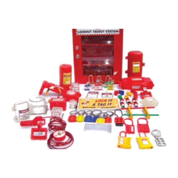 IND-KIT-209 LOTO Electrical & Mechanical Lockout Kit