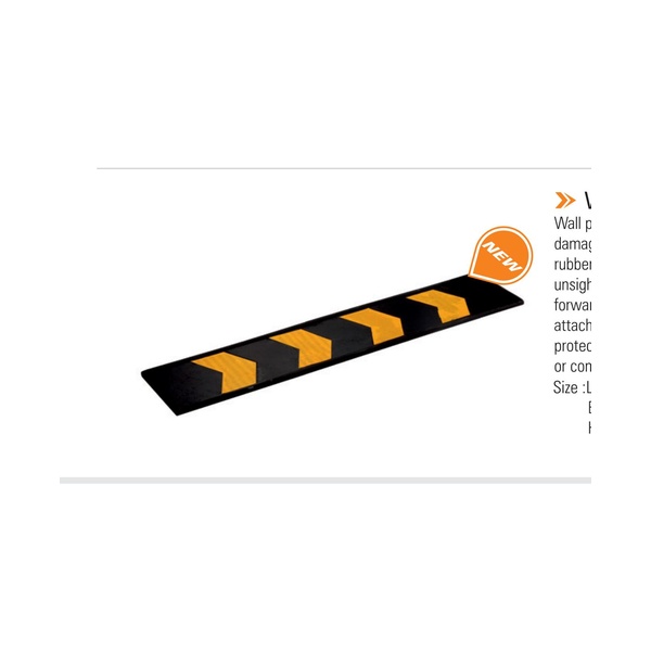 IND-WP-01 Rubber Wall Protector (1000mm)