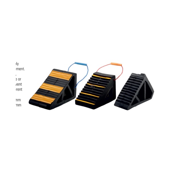 IND-WC-02 Rubber Wheel Chock (Heavy Duty)