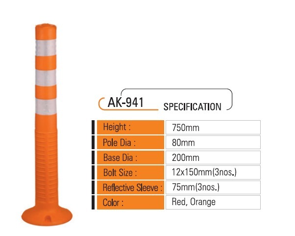 IND-941 Flexible Spring Post Delineator