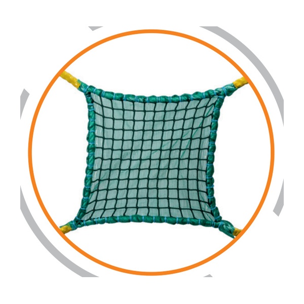 IND-NET-002 PPMF Knotless Safety Net with Monofilament Net (120 GSM)