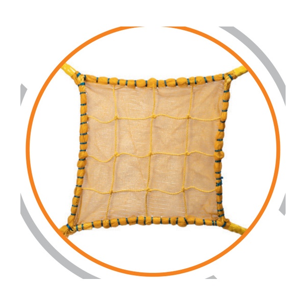 IND-NET-006 Double Layer Safety Net (4mm Braided + 120 GSM Monofilament)