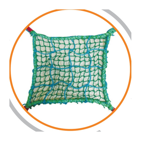 IND-NET-011 Double Layer Heavy Duty Safety Net (5mm + 2.5mm Braided Net)